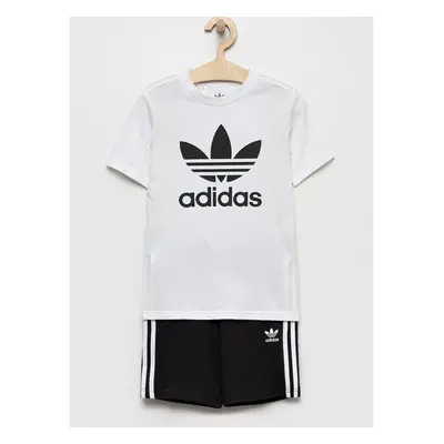 Dětská souprava adidas Originals bílá barva 72408440