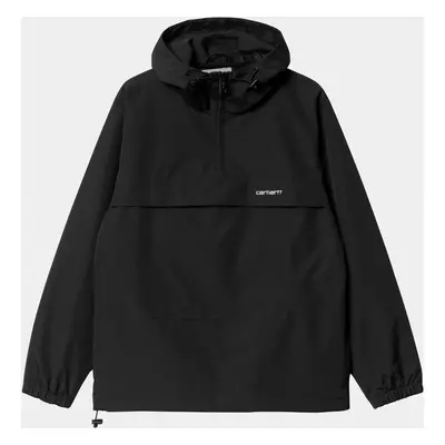 BUNDA CARHARTT WIP Windbreaker Pullover - černá - 69255669