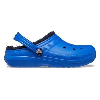 Dětské boty Crocs CLASSIC LINED modrá 74622143