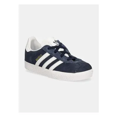 Dětské sneakers boty adidas Originals GAZELLE CF EL zelená barva, 95942560