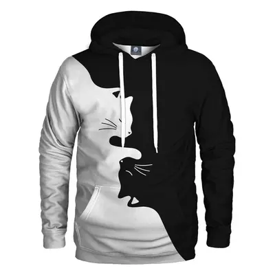 Aloha From Deer Unisexs Yinyang Cats Hoodie H-K AFD995 72214449