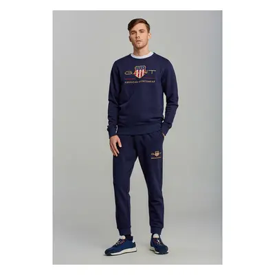 TEPLÁKY GANT ARCHIVE SHIELD SWEAT PANTS EVENING BLUE 76936263