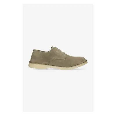 Semišové polobotky Astorflex Derby Uomo COASTFLEX 001 DARK KHAKI 84020397