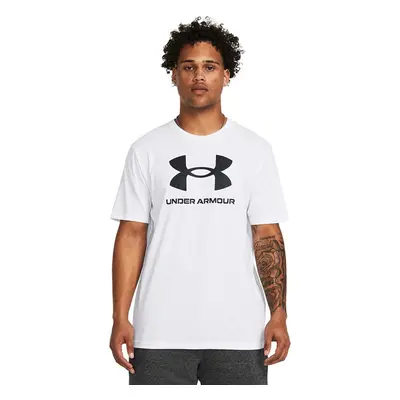 Tričko Under Armour Sportstyle Logo Update Ss White 100 L 90326205