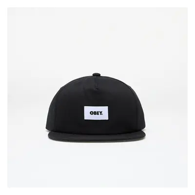 OBEY Clothing Kšiltovka OBEY Bold Label Organic Strapback II Black 91495403