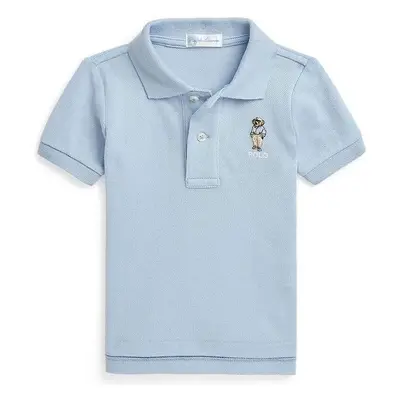 Dětská bavlněná polokošile Polo Ralph Lauren 320853788011 94364671