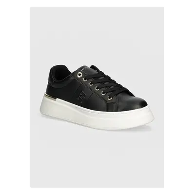 Dětské sneakers boty Tommy Hilfiger černá barva, T3A9-33542 95652511