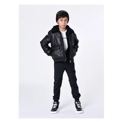 Kalhoty z materiálu Karl Lagerfeld Kids 86212159