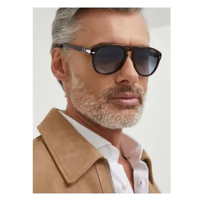 Sluneční brýle Persol pánské, hnědá barva, 0PO0649 90940634