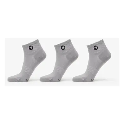 FTSHP Ponožky Footshop Ankle Socks 3-Pack Grey 36-38 93598469