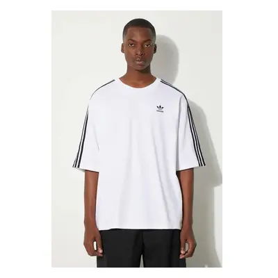 Bavlněné tričko adidas Originals Adicolor Oversized Tee bílá barva, s 94505966