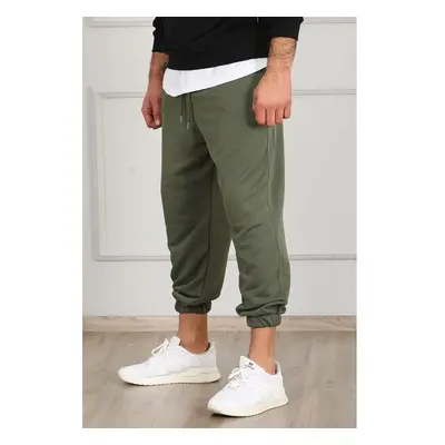 Madmext Khaki Oversize Short Leg Mens Tracksuit 4832 84656578