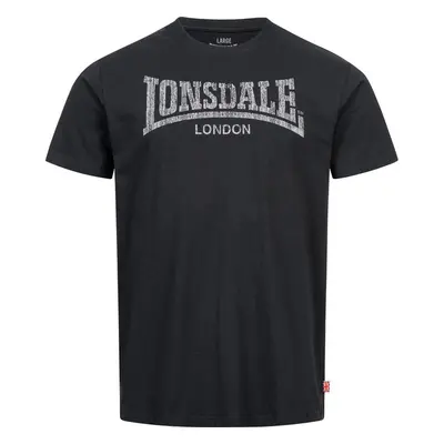 Pánské tričko Lonsdale 111132-Black 74646376