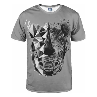 Aloha From Deer Rhino T-Shirt TSH AFD394 Grey 77021749