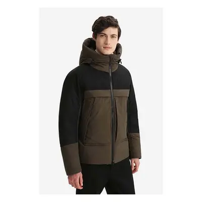 Péřová bunda Woolrich Male Mixed Media Teton Jacket CFWOOU0525MRUT172 84007139