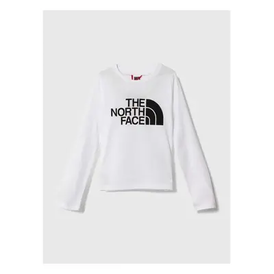 Dětské bavlněné tričko s dlouhým rukávem The North Face L/S EASY TEE 84282394