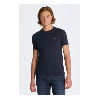 TRIČKO GANT SLIM SHIELD SS T-SHIRT EVENING BLUE 84605853