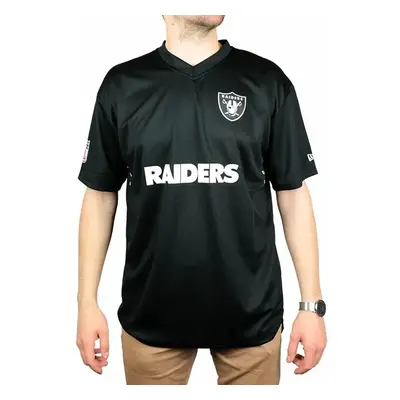 Pánské tričko New Era Wordmark Oversized NFL Oakland Raiders, 92090214