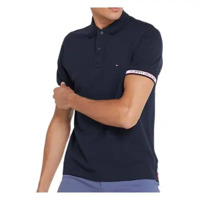 Pánské modré polo triko Tommy Hilfiger 74176664