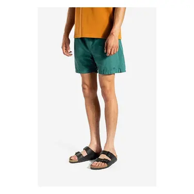 Kraťasy Norse Projects Hauge Swimmers pánské, zelená barva, N35.0581 84016201