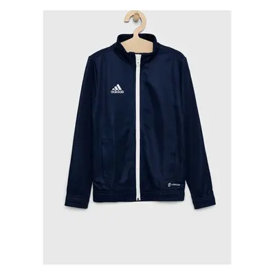 Dětská mikina adidas Performance ENT22 TK JKTY tmavomodrá barva, 76555119