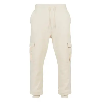 Pánské tepláky Urban Classics Cargo Sweatpants - pískově bílé 66066133