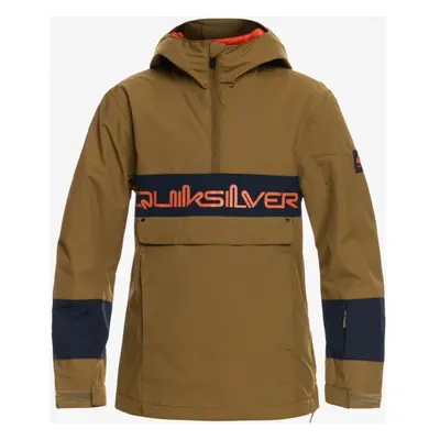 Quiksilver BUNDA QUIKILVER TEEZE YOUTH - hnědá - 66358785