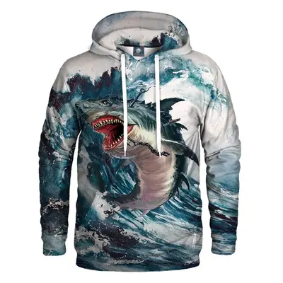 Aloha From Deer Shark Storm Hoodie H-K AFD430 Blue 77052323