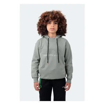 Dětská unisex mMikina Slazenger Dror Khaki 81229341