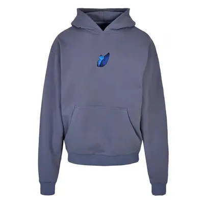 MISTER TEE Le Papillon Heavy Oversize Hoody - vintageblue 83438364