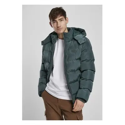 Urban Classics Bunda s kapucí Puffer Jacket bottlegreen 91331895