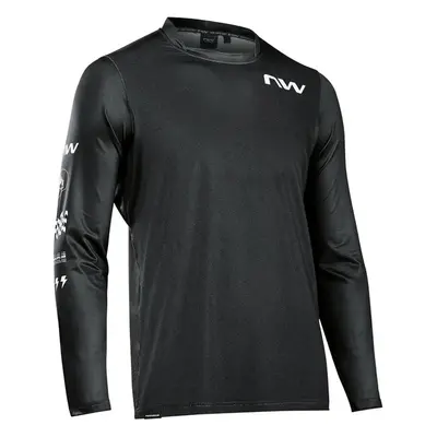 Pánský cyklistický dres NorthWave Bomb Jersey Long Sleeves M 91914665