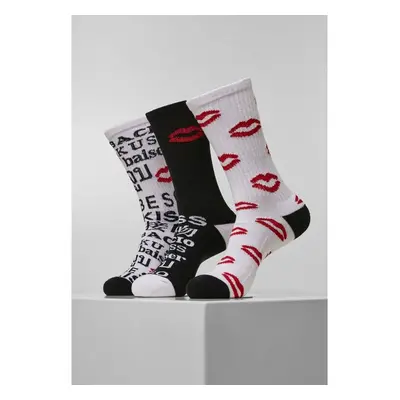 Ponožky Mister Tee Kiss Socks 3-Pack 62307692