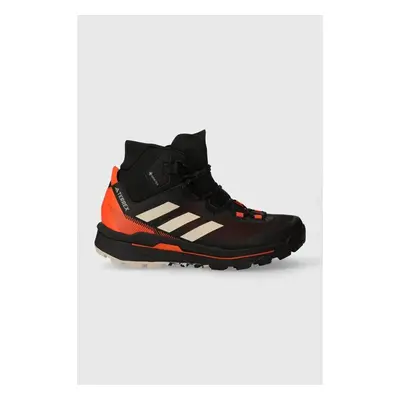 Boty adidas TERREX Skychaser Tech Mid Gore-Tex pánské, černá barva, 87988694