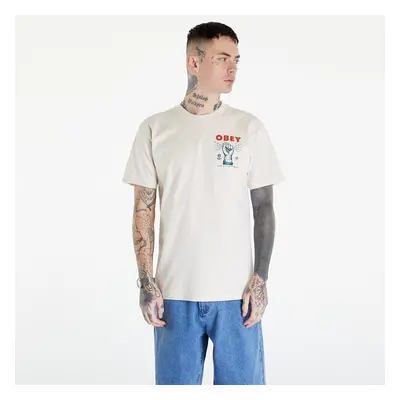 OBEY Clothing Tričko OBEY New Clear Power T-Shirt Cream XXL 90262921