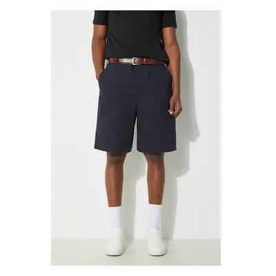 Bavlněné šortky Engineered Garments Fatigue Short tmavomodrá barva, 91607223