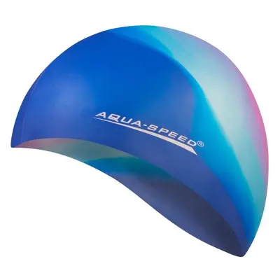 AQUA SPEED Unisexs Swimming Caps Bunt Pattern 40 70346535