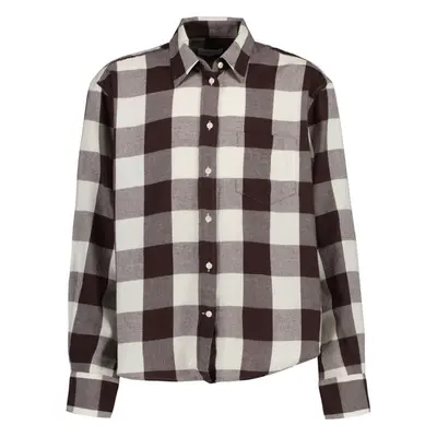 KOŠILE GANT CHECKED RELAXED LS SHIRT CREAM 84605696