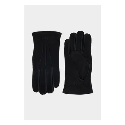 RUKAVICE GANT CLASSIC SUEDE GLOVES BLACK 84606276