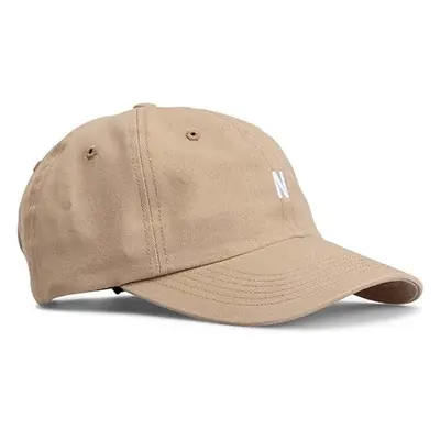 Bavlněná čepice Norse Projects Twill Sports Cap béžová barva, s 85744254