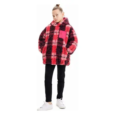 Dětská bunda Desigual 23WGEW08 JACKET růžová barva 86263222