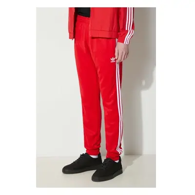 Tepláky adidas Originals Adicolor Classics SST Track Pants červená 87204293