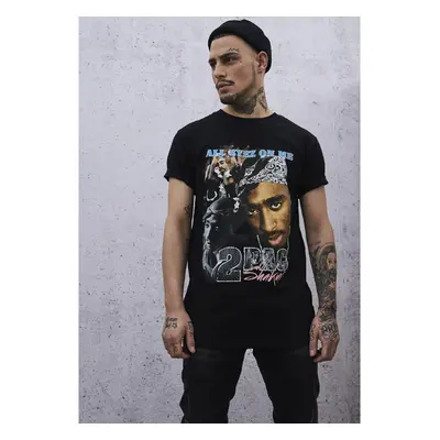 Mister Tee Černé tričko Tupac Retro 87592304