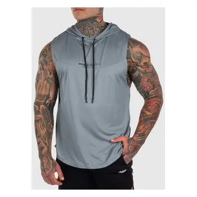 Sportovní tílko Iron Aesthetics Hoodie Tank, šedé 93769498