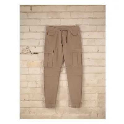 Sinsay - Kalhoty JOGGERS CARGO - hnědá 95471180