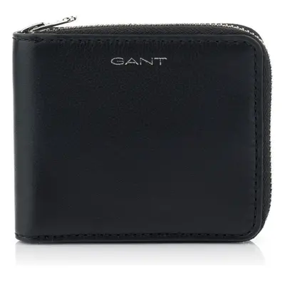 PENĚŽENKA GANT LEATHER ZIP WALLET BLACK 89901071