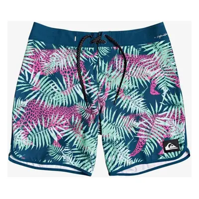 PLAVKY QUIKSILVER HIGHLINE CAMOCAT 18 - modrá - 50789479