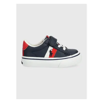 Dětské sneakers boty Polo Ralph Lauren tmavomodrá barva 80432140