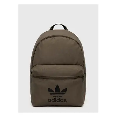 Batoh adidas Originals zelená barva, velký, s potiskem 83827499