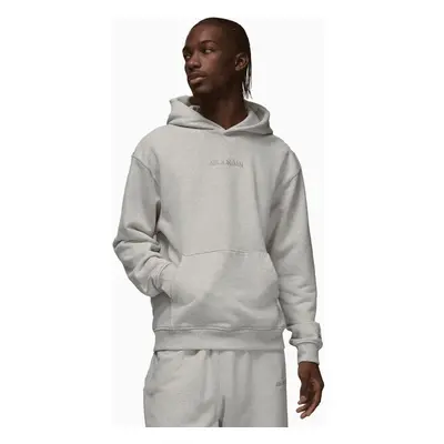 Jordan wordmark fleece hoodie GREY 90803721